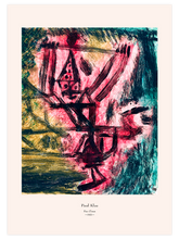Klee Fire Clown - Art Print